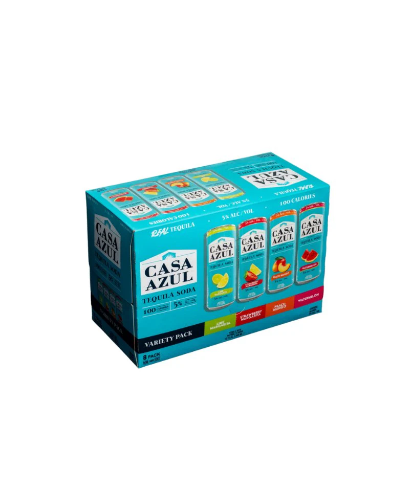 Casa Azul Tequila Soda Variety Pack