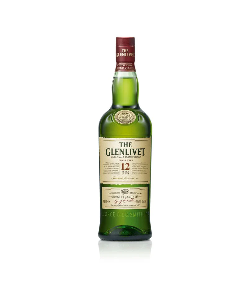 Glenlivet 12 Year Scotch Whiskey 750ml