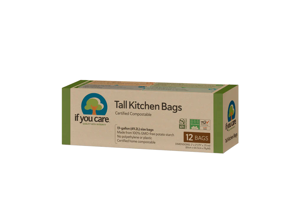 IF YOU CARE Compostable Tall Kitchen Bags