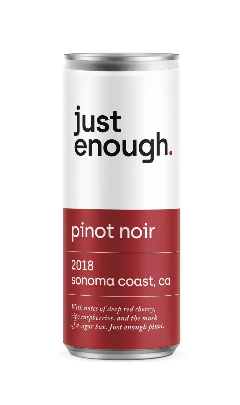 Just Enough Wines Pinot Noir