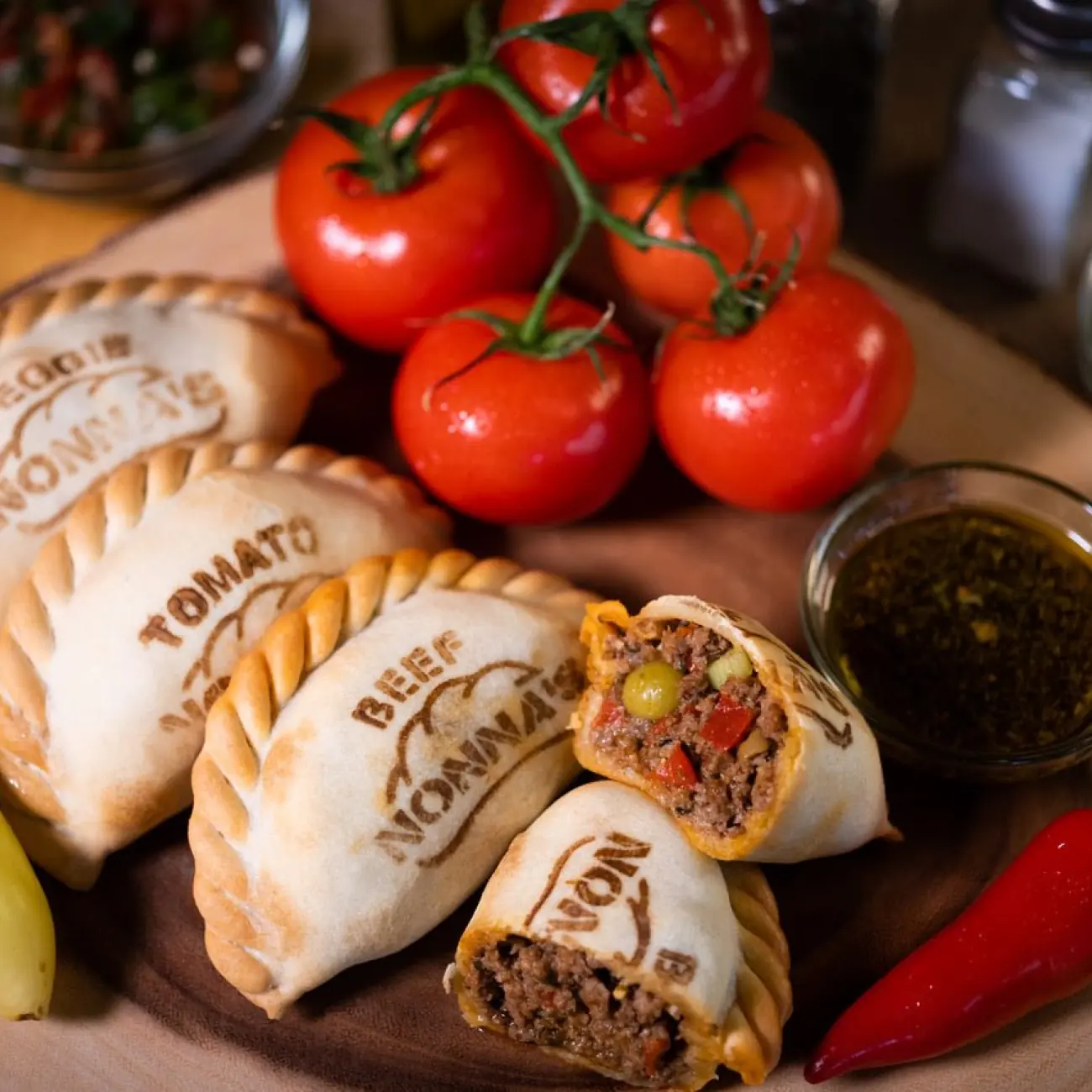 Nonna's "Beyond Meat" Jalapeno Empanada