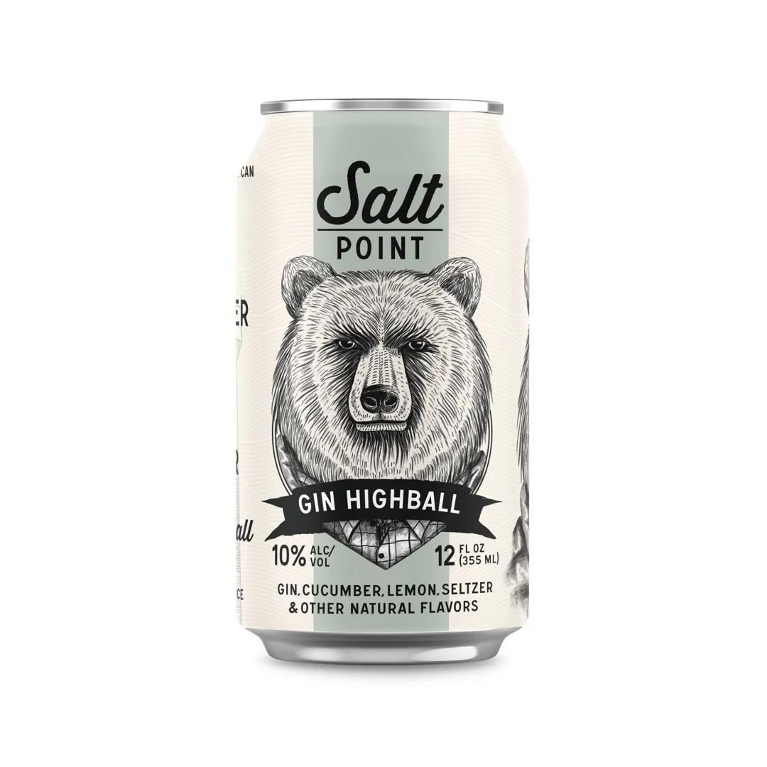 Salt Point - Gin Highball Cocktail