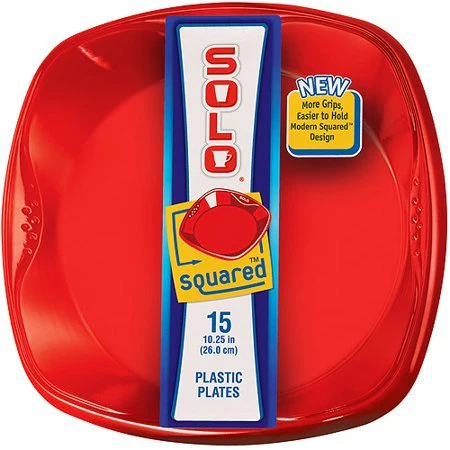 Solo Heavy Duty Plastic Plates