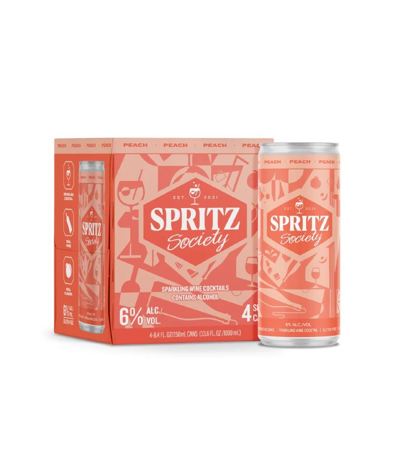 Spritz Society Peach 4-Pack