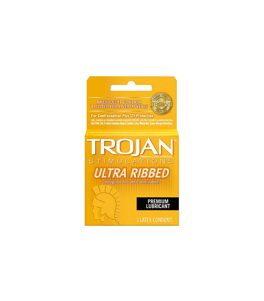 Trojan Ultra Ribbed
