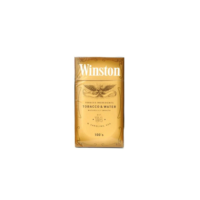 Winston Gold 100's Cigarettes